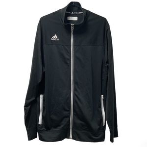 👟Men’s Adidas Athletic Wear Zip Up 2 Side Zipper Pocket 100% Polyester Jacket!